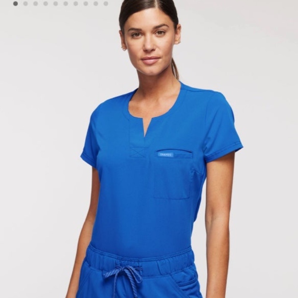 Jaanuu Brand Royal Blue Scrubs